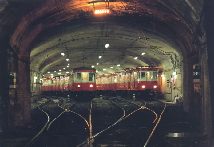 Metro madrid historical photo